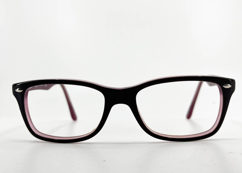 Ray-Ban Eyeglasses Frames RB5228 2126 Brown Purple Square Full Rim 53-17 4263