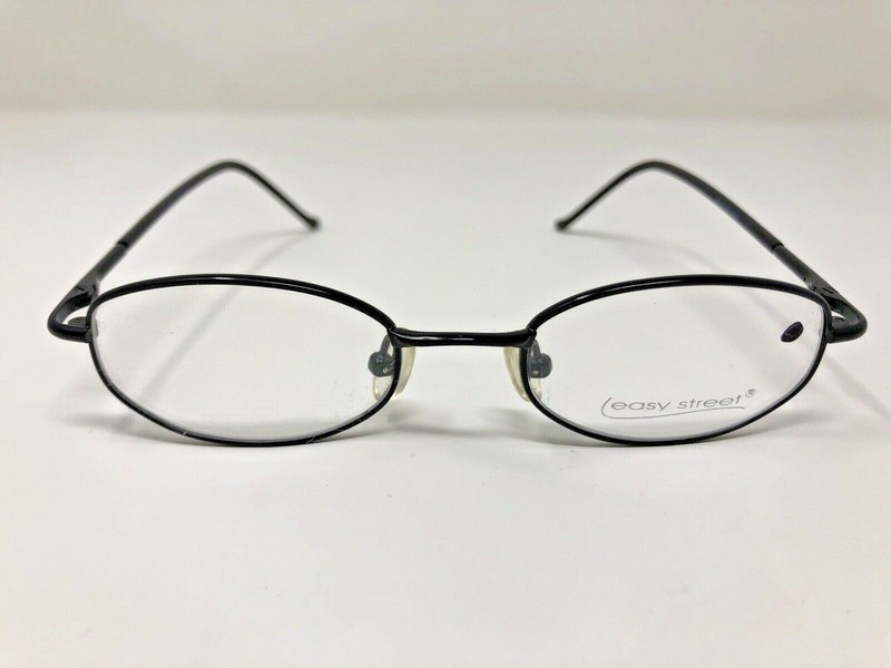 Easy Street Eyeglasses Frame ES2529 MBK 45-18-135 Black Metal/Plastic Adult RF61