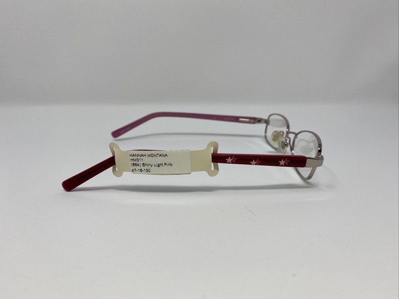 HANNAH MONTANA Eyeglasses Frame HM311 664 47-16-130 Light Pink/Plum WD02 gallery