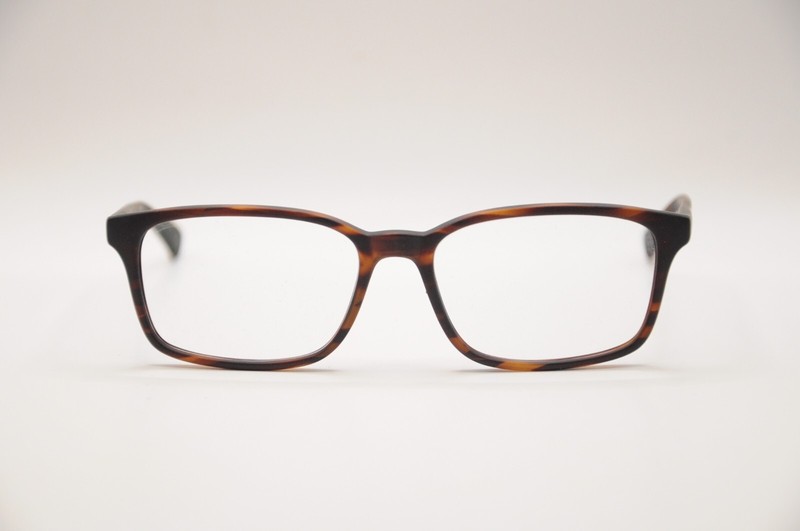 REVEL ORSON 35-P10921 SQUARE FULL RIM EYEGLASS FRAMES BROWN TORT. 54-16-140 NEW*