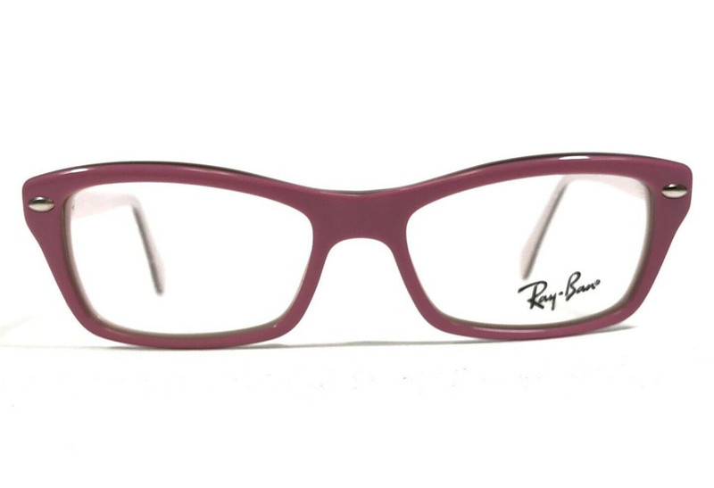 Ray-Ban Kids Eyeglasses Frames RB1550 3656 Pink Rectangular Cat Eye 46-15-125