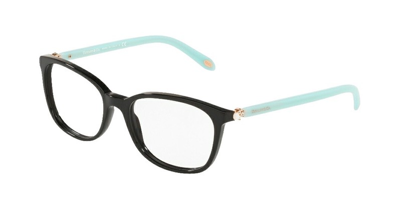 Tiffany & Co Eyeglasses TF2109HB 8001 Black/Blue Optical Frame 53 mm