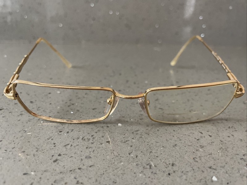 Genny 775-B Eyeglasses Frames ONLY 51-16-135 5001 Italy Full Rim rectangle