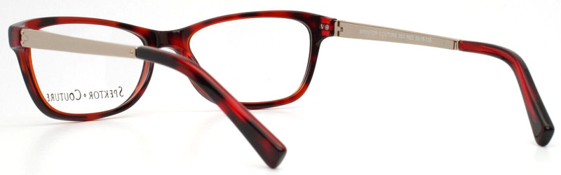 SPEKTOR COUTURE 923 Red Tortoise Womens Semi Cat Eye Eyeglasses 52-16-135 B:33 gallery