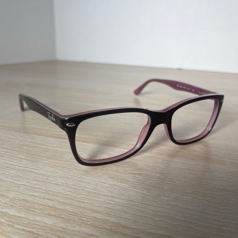 Ray-Ban RB5228 2126 Eyeglasses Red Pink Frames Only 53-17-140