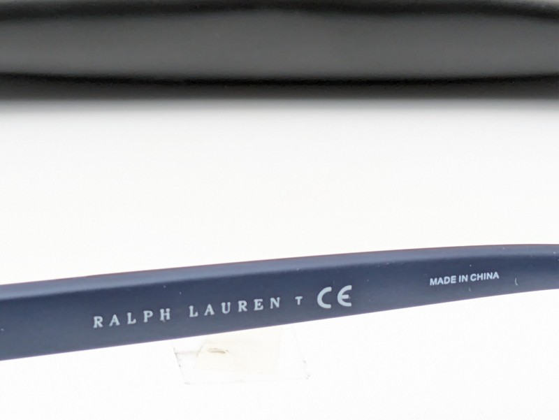 Polo Ralph Lauren PH2153 5284 Matte Black Blue Men's Eyeglasses Frames 53-18-145 gallery