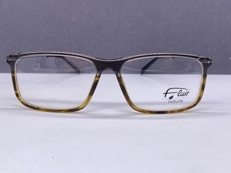 Eyeglasses Frames Men Woman Gray Brown Silver Nature Rectangular 017 282 Germany
