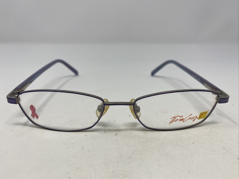 Vera Cruz V604 PERIWINKLE 49-17-135 Light Purple Full Rim Eyeglasses Frame Q964