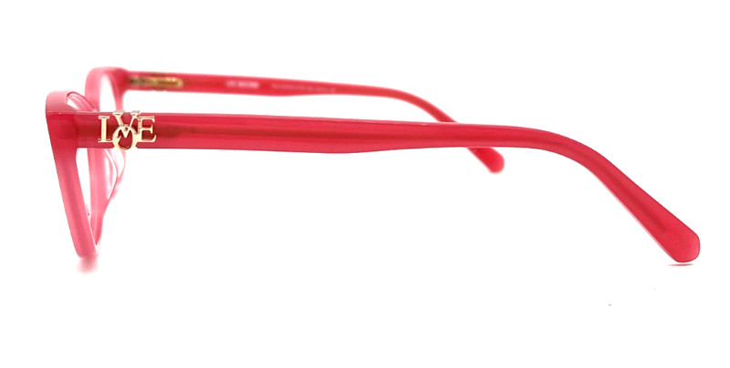 NEW MOSCHINO MOL522SAM 0C9A RED PINK AUTHENTIC EYEGLASSES 55-16-145 gallery