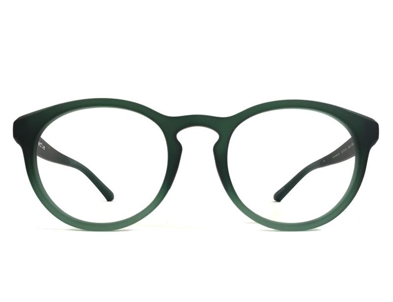 Eco Active Eyeglasses Frames BRUCE GRNGT Green Gradient Round Full Rim 52-22-143
