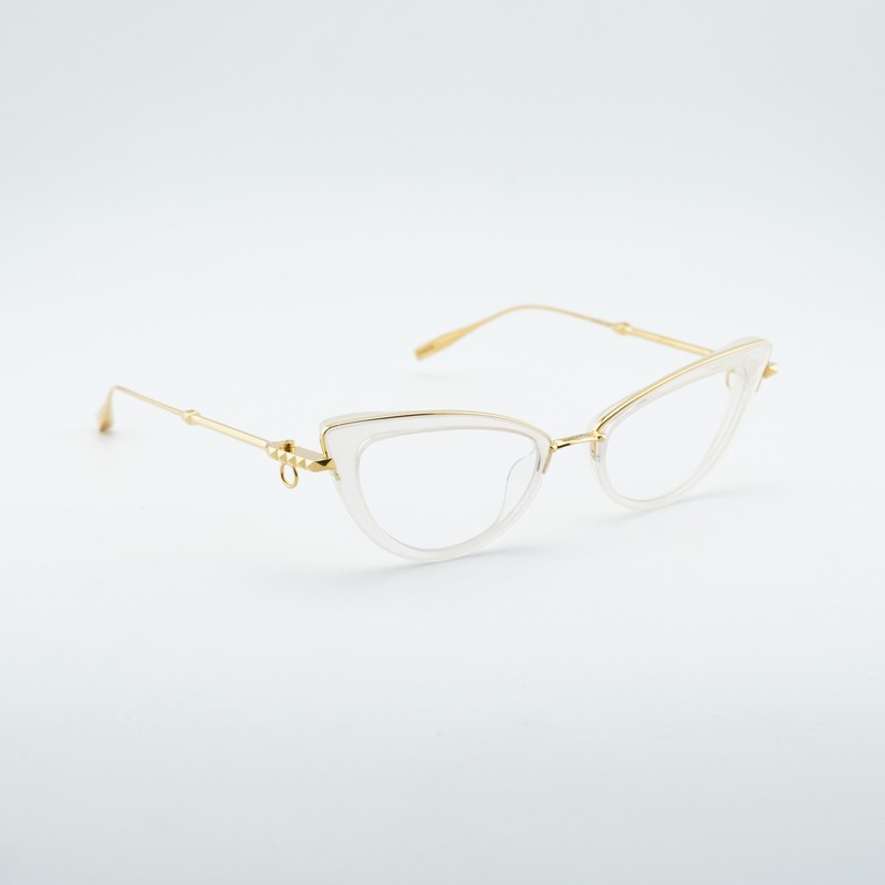 Valentino V-DAYDREAM VLX-123C-51-CH Powder Pink/White Gold with Chain 51mm Ey... gallery