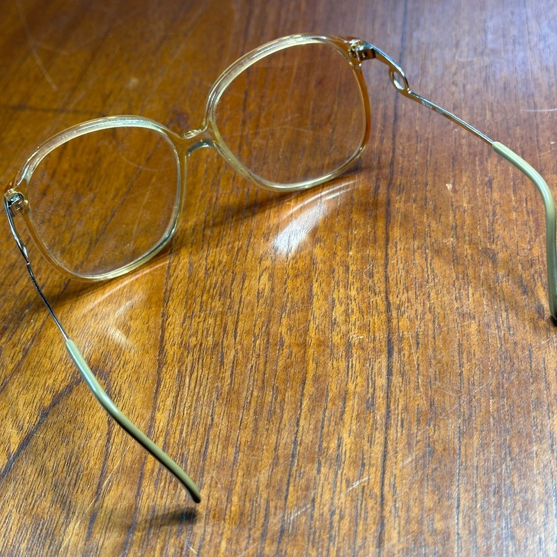 VTG Berdel Sferoflex Wanda Eyeglasses Frame Women's Light Brown Full Rim Italy gallery