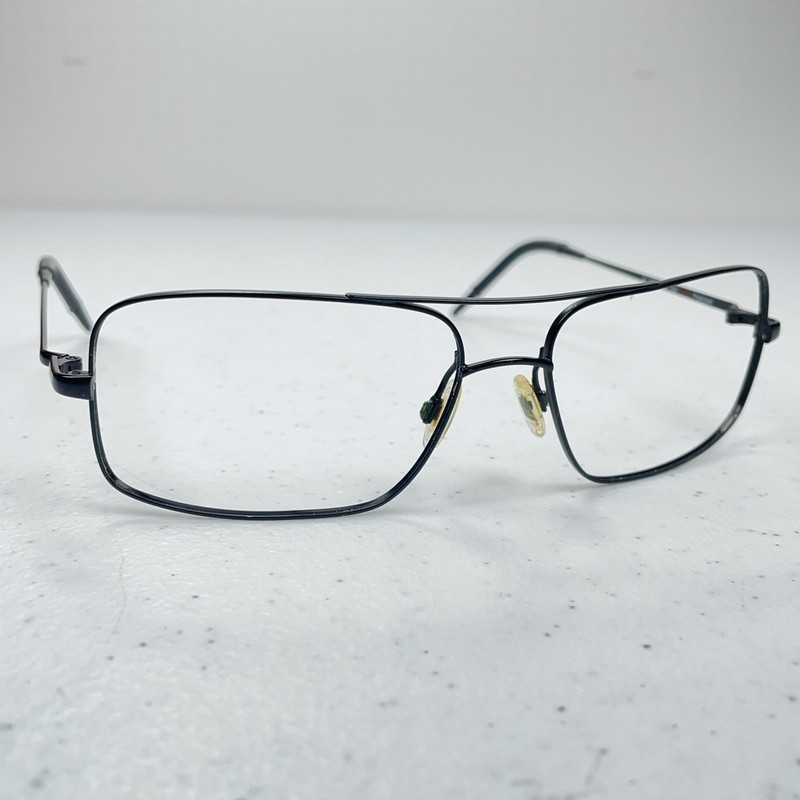 Oliver Peoples Aric Eyeglasses Frames Satin Black Navigator 57-15-138 Japan