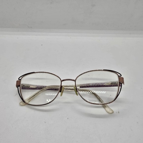 Cote d’Azur CDA-311 eyeglasses Rose Gold and Plum FOR FRAMES