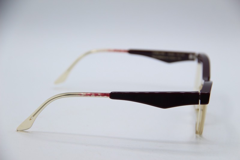 NEW MONSIEUR PIERRE CHINA GIRL-HONEY PURPLE GOLD AUTHENTIC EYEGLASSES 57-14 gallery