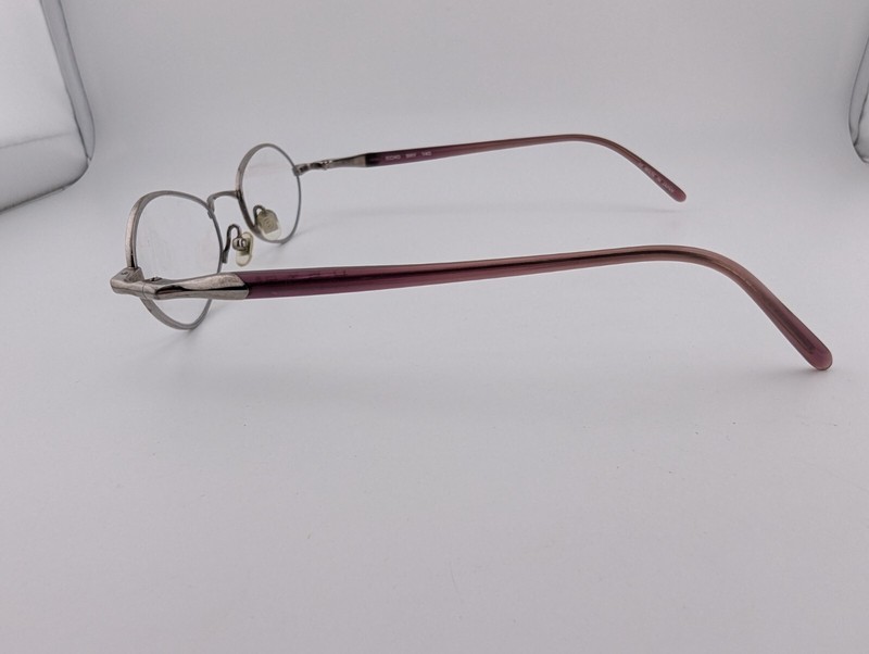 Kata Eyeglasses, Frames Only, Japan, Echo Bry, 45-21-140, Metal, Silver gallery