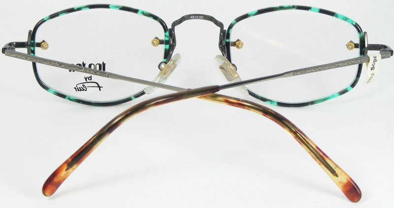 TOP TEN by Flair 537 COL 727 GREEN /OTHER EYEGLASSES GLASSES 48-22-140mm Germany gallery