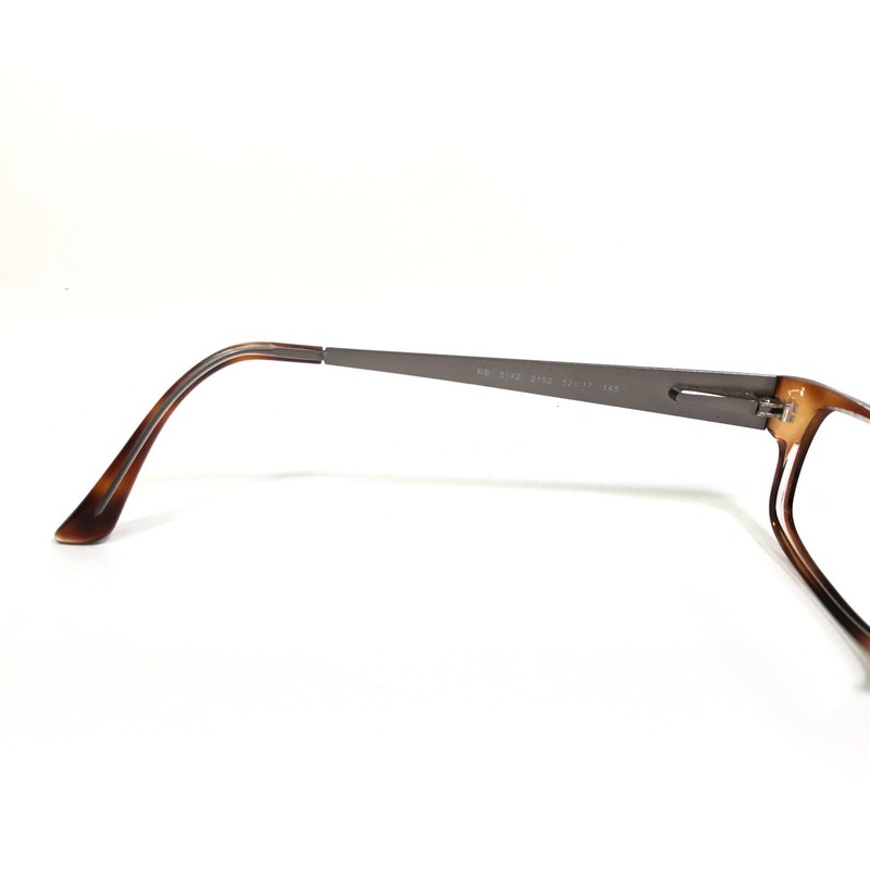 Ray-Ban Eyeglasses Frames RB5142 2192 Clear Brown Tortoise Gray 52-17-145 gallery