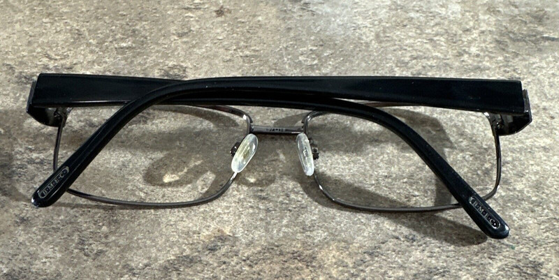 BMEC MODERN BIG RESULT Black Gunmetal Flex Eyeglasses Frames 57-18-150-35mm G23 gallery