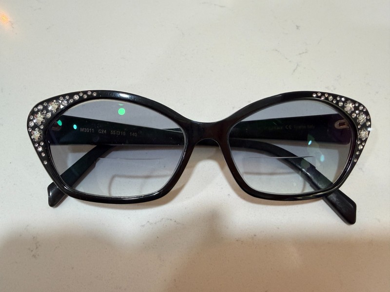 Caviar Jubilee Black Designer Frames w/Austrian Crystals – Bling! M 3011 C24