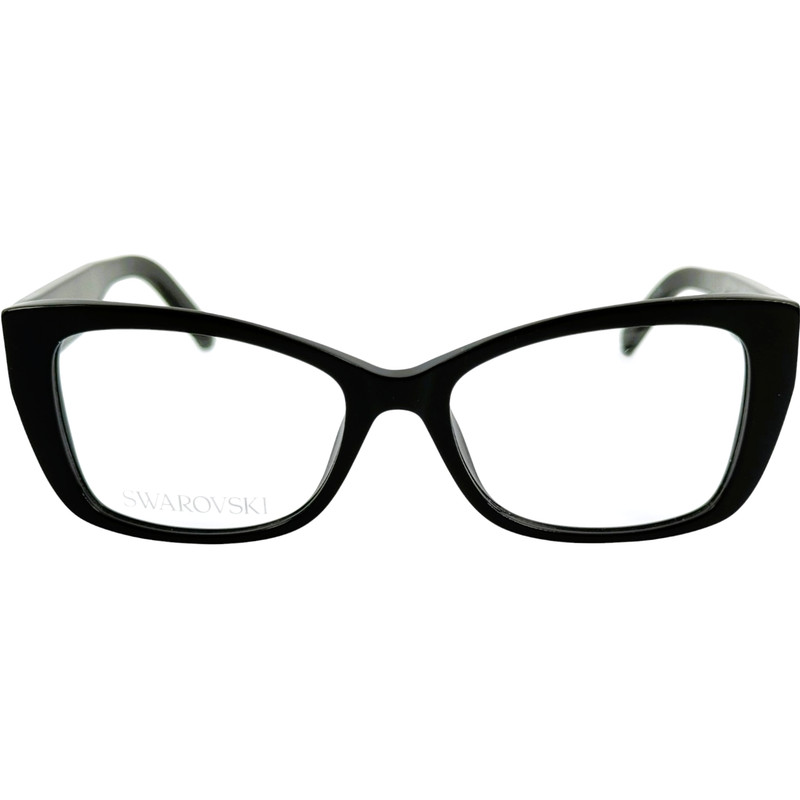Swarovski SK5452 Womens Plastic Eyeglass Frame 001 Shiny Black 52-16 gallery