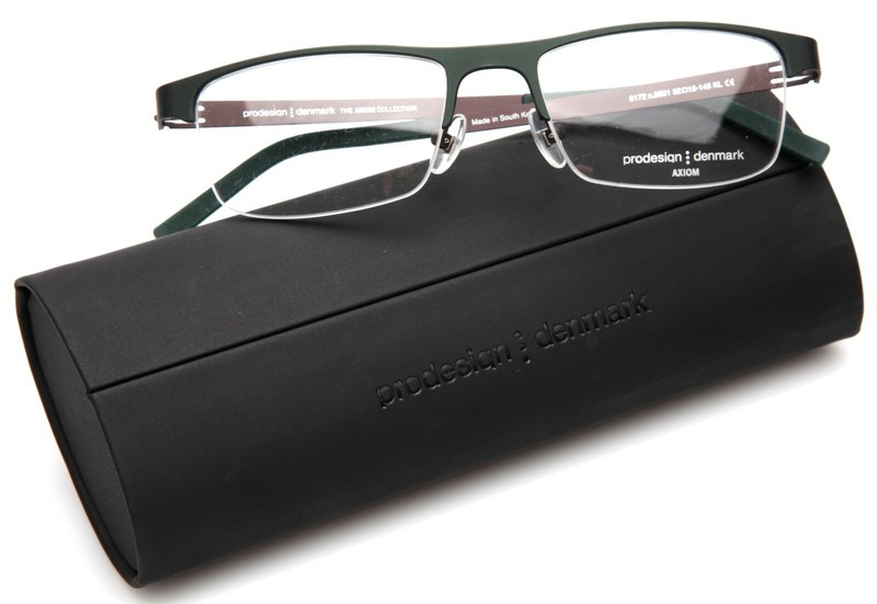 NEW PRODESIGN DENMARK 6172 c.9531 Green EYEGLASSES 52-18-145 B32mm