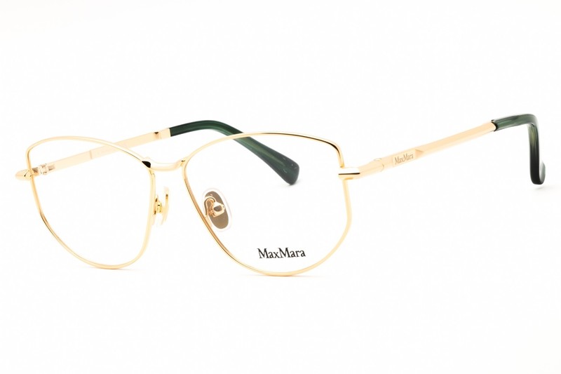MAX MARA MM5153-030-55 Eyeglasses Size 55mm 13mm 140mm gold Women