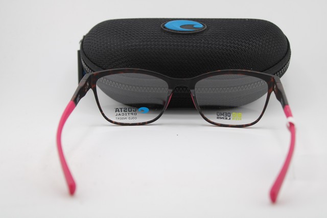 NEW COSTA DEL MAR 0CR 210 166 HAVANA PINK MATTE AUTHENTIC EYEGLASSES 53-18 gallery