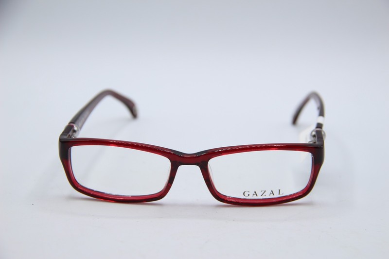 NEW BELLA BY GAZAL COL.C RED AUTHENTIC EYEGLASSES 51-17 gallery
