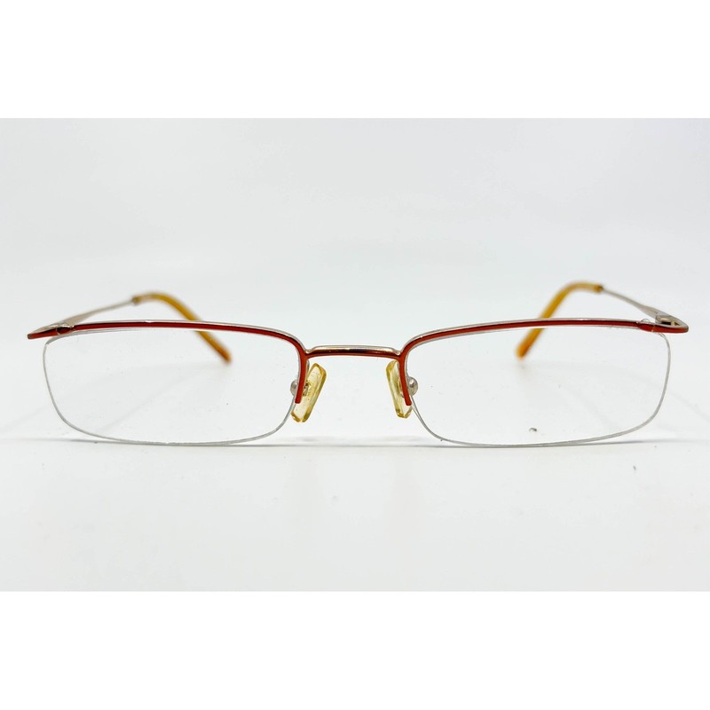 One World Eyeglasses Men Brown Matt KC6009 Col.003 Half Rim 50-19-135 gallery