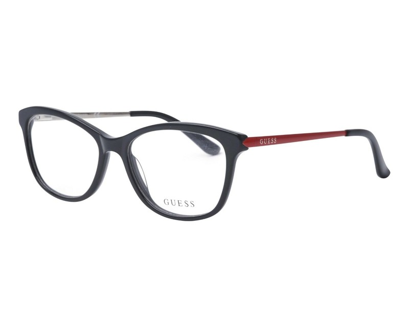 GUESS GU2681 Shiny Black 005 Plastic Optical Eyeglasses Frame 51-16-140 GU 2681