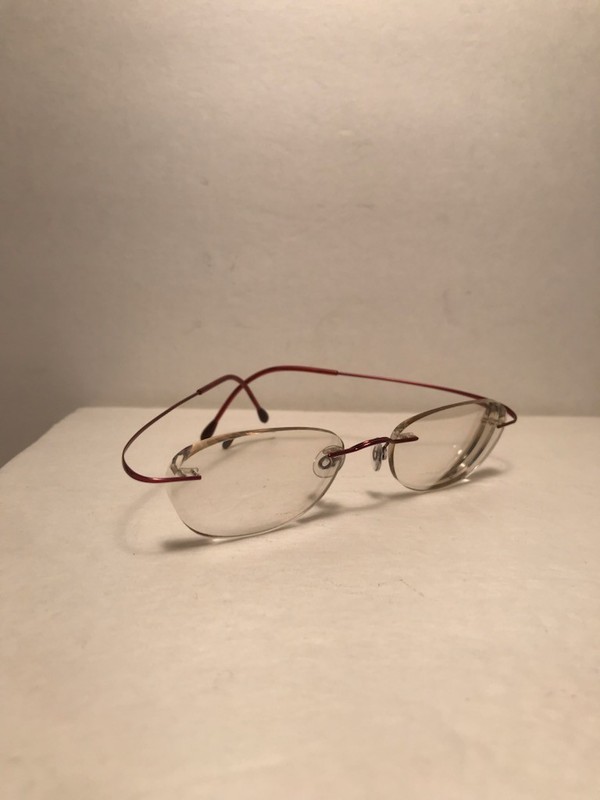 EUC Silhouette M6545 /45 V 6066 Eyeglasses Merlot Frame Only 51-20-140 Austria
