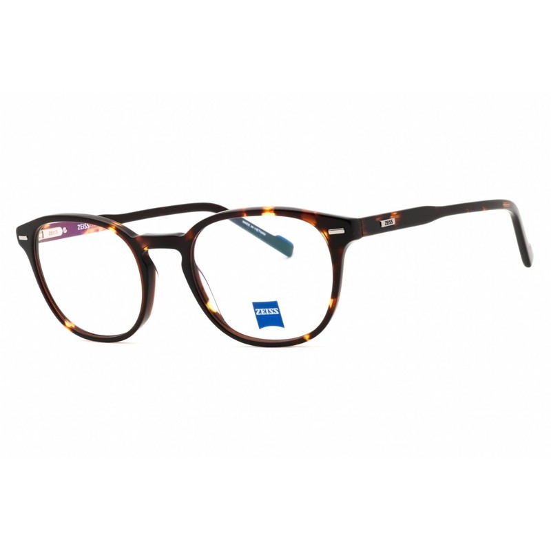 Zeiss Unisex Eyeglasses Acetate Tortoise Full Rim Oval Shape Frame ZS25552 240