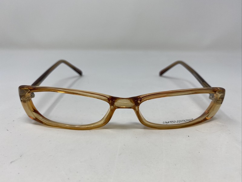 LIMITED EDITIONS Eyeglasses Frame LOLA 51-15-140 Champagne/Brown Full Rim EH37