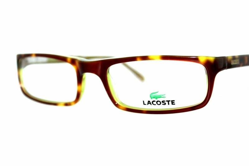 NEW AUTHENTIC LACOSTE LA12009 TT Tortoise Brown Green Eyeglasses 52mm 18 135