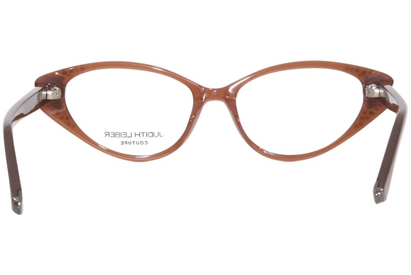 Judith Leiber Couture Serenada Eyeglasses Women's Wood/Gemstones Full Rim 54mm gallery