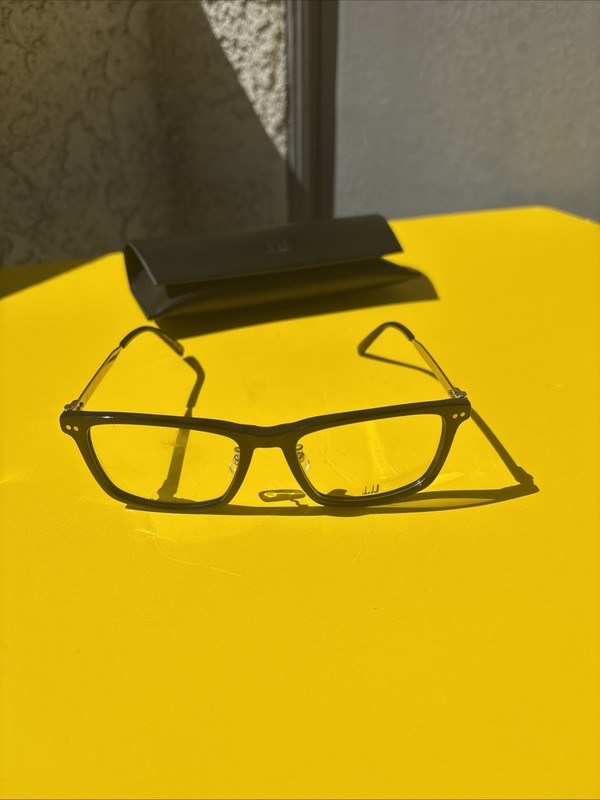 Alfred Dunhill DU0073OA 002 Eyeglass Frames Only 55-18 145XL Japan NEW
