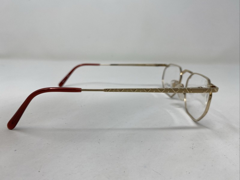 Alfred Sung Japan 1214 Flex Gold W/ Satin 51-18-140 Eyeglasses Frame BD58 gallery