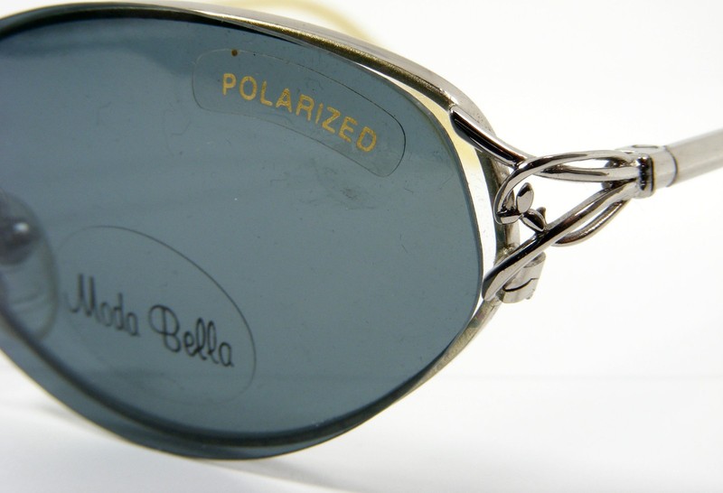Moda Bella Multicolor Eyeglasses 2103 50-18-140 Magnetic Clip-On Grey Polarized gallery
