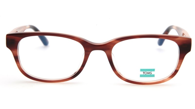 New TOMS SUSANA Brown Striped Eyeglasses Frame 51-19-147mm B36mm gallery