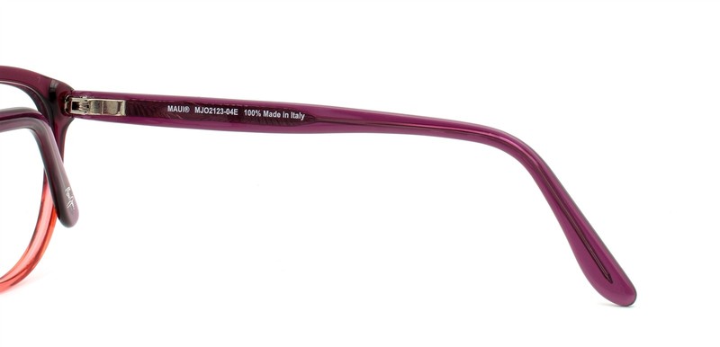 Maui Jim MJO 2123-04E Eyeglasses Glasses Purple Fade to Red Sangria 52-18-135 gallery