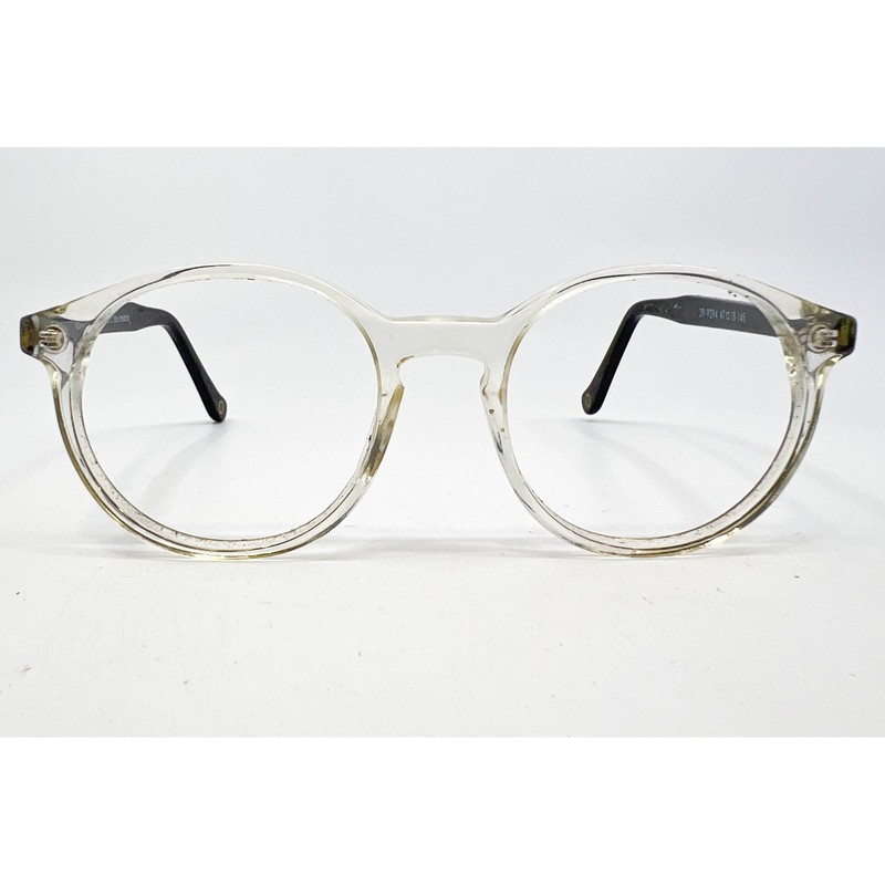 Muse Eyeglasses Frames Unisex Clear Black Round 39-9294 47-18-145