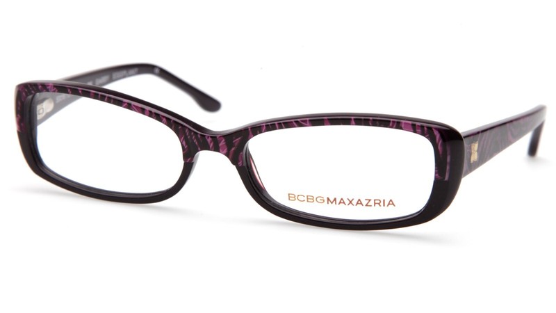 NEW BCBGMAXAZRIA GABBY Eggplant EYEGLASSES FRAME 50-16-130mm B27mm