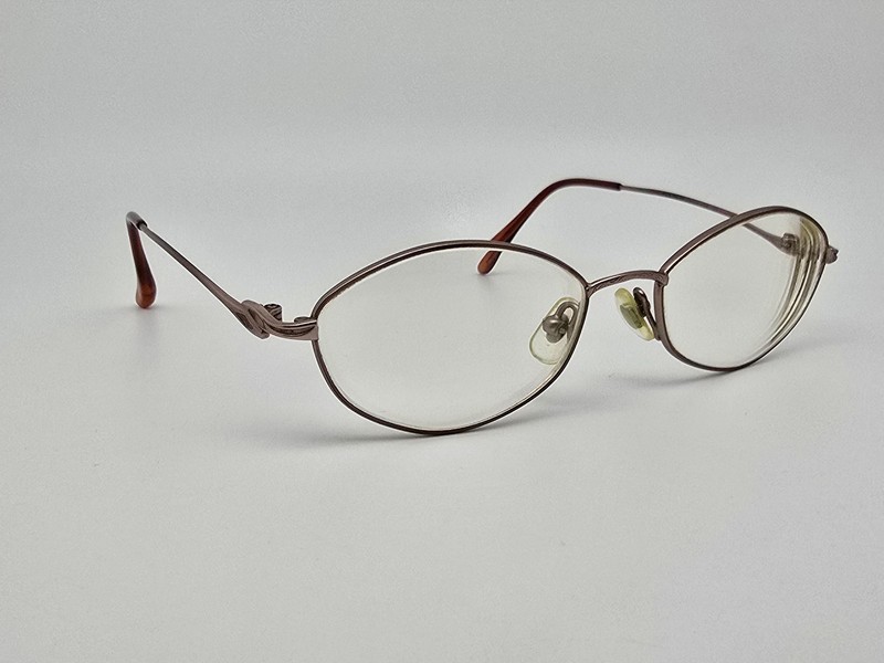 Flexon Select by Marchon 1136 Peach Tea Oval Eyeglasses Frame 51-18-135