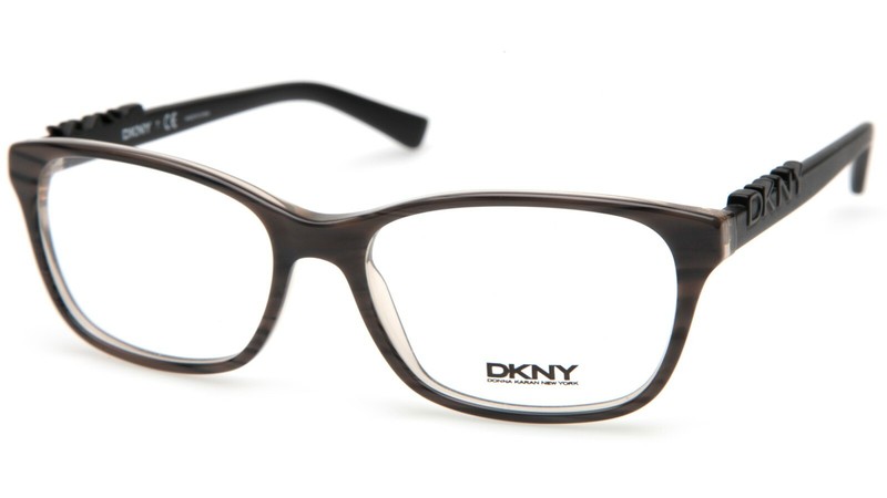 New DONNA KARAN NEW YORK DY 4663 3668 Grey Black EYEGLASSES 53-16-140mm