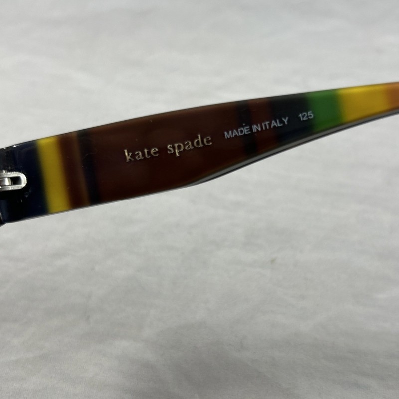 Kate Spade Penelope/S FA4 Sunglasses Italy Tortoise Shell Striped 125mm Frame gallery
