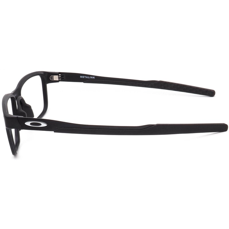 Oakley Men's Eyeglasses OX8153-0155 Metalink Satin Black Square Frame 55[]17 136 gallery