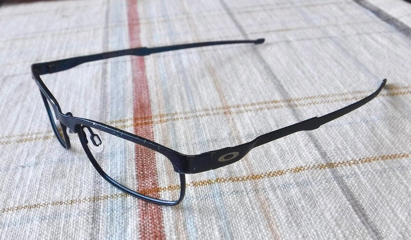 Oakley Metal Plate Eyeglasses OX3222-0352 Powder Midnight Frames 52-18-141 gallery