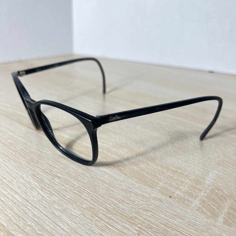 Ray-Ban RB5387 2000 Eyeglasses PARTS ONLY Black Square 54-18-150 FRAMES ONLY gallery