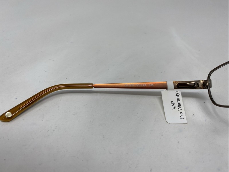 Kids Central KC1615 #1 47-17-125 Brown Metal Full Rim Eyeglasses Frame KM43 gallery